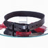 YOU BLACK Personalisiertes Halsband mit Wunschtext, individuell erstellt. Schwarz, italienisches Premium Leder - SiaLinda.com